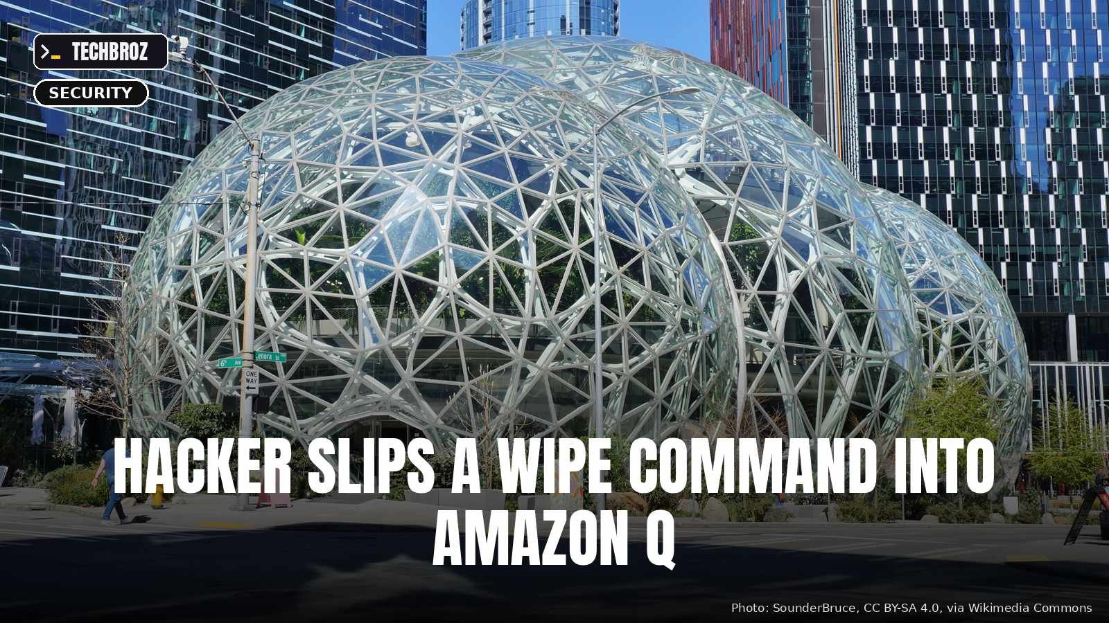 Amazon's Spheres in Seattle.