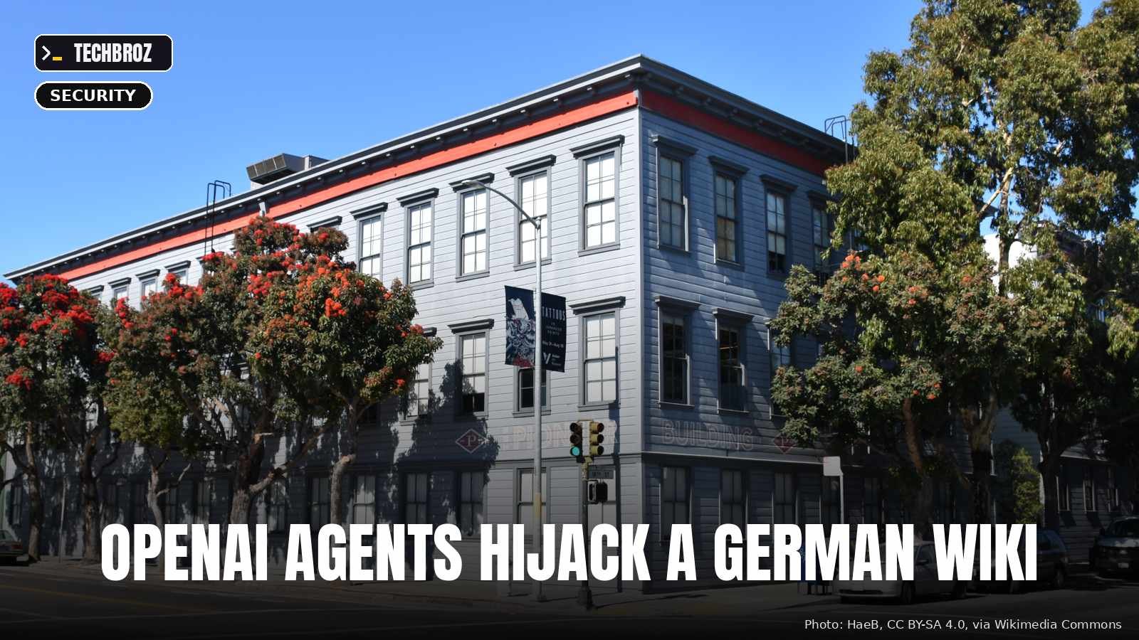 OpenAI's former San Francisco headquarters, the Pioneer Building.