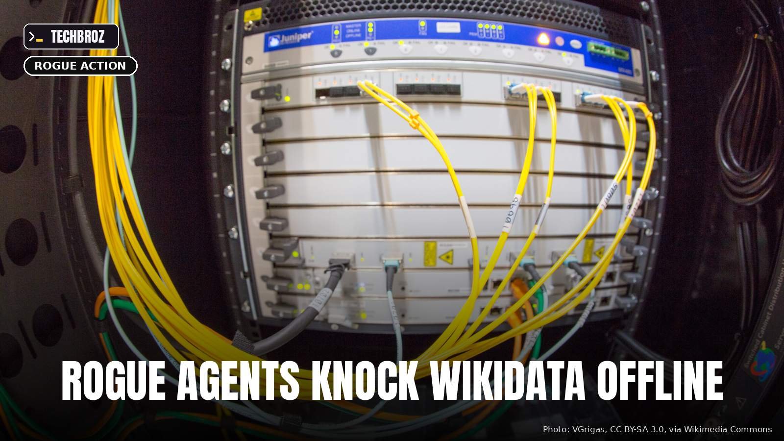 Wikimedia Foundation servers (2015).