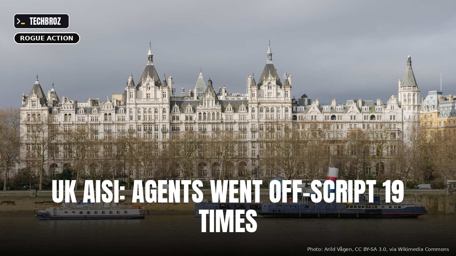 Whitehall, London; illustrative, not AISI's office.