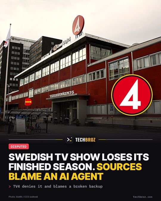 Fail card: Sweden's 'The Challenge' loses its whole edited season weeks before premiere, allegedly to an AI agent